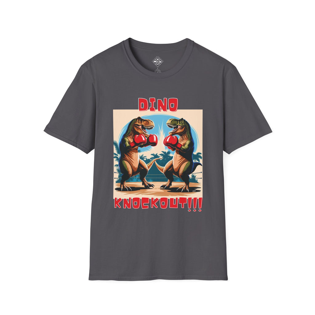 DINO KNOCKOUT!!! Unisex Softstyle T-Shirt
