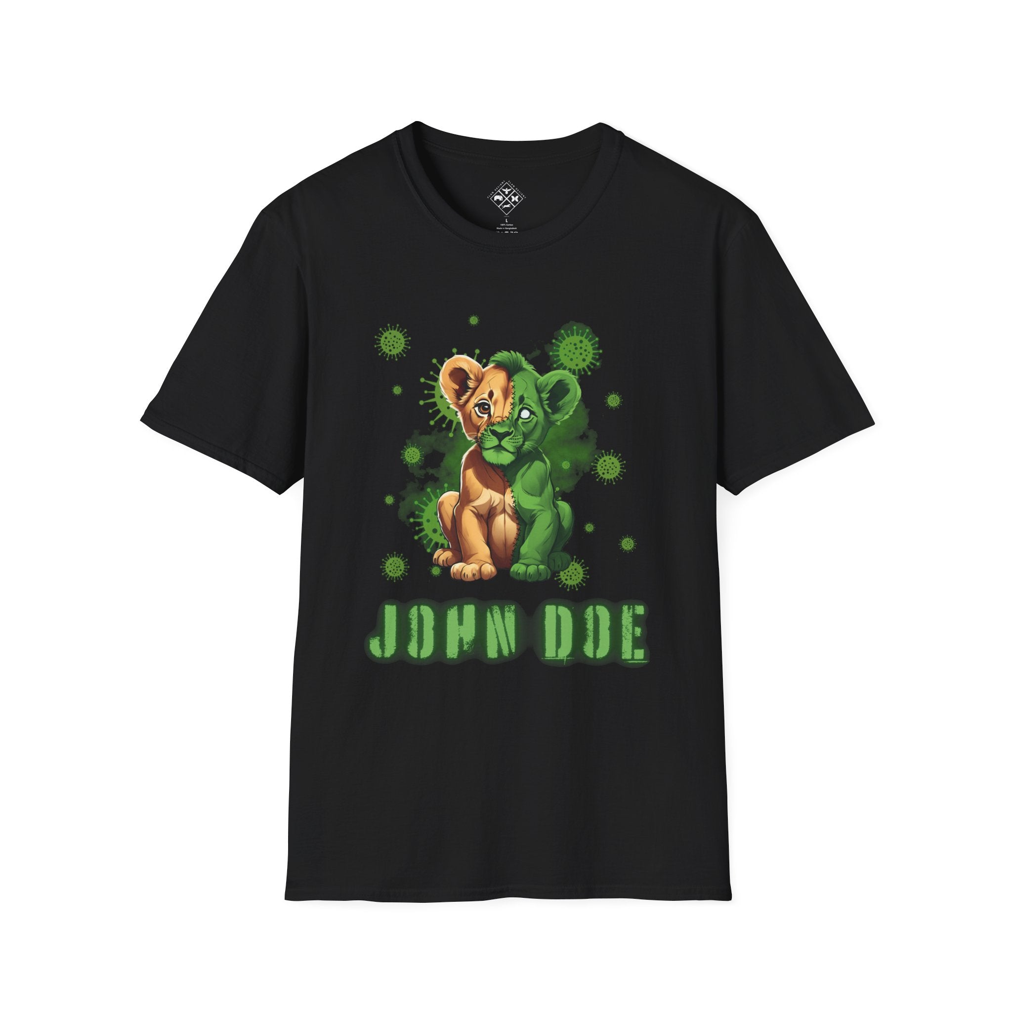 Camiseta Personalizada de Bebé León Zombi