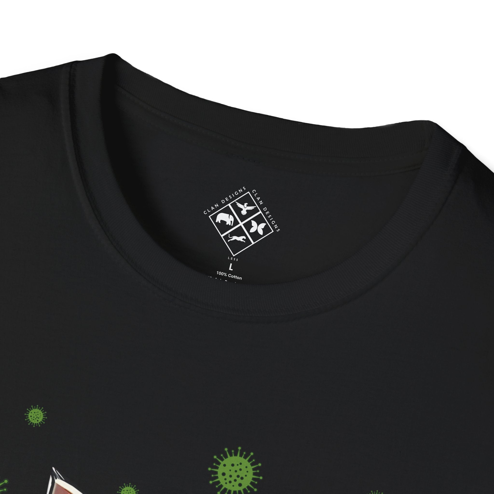 Camiseta de zombi gatito