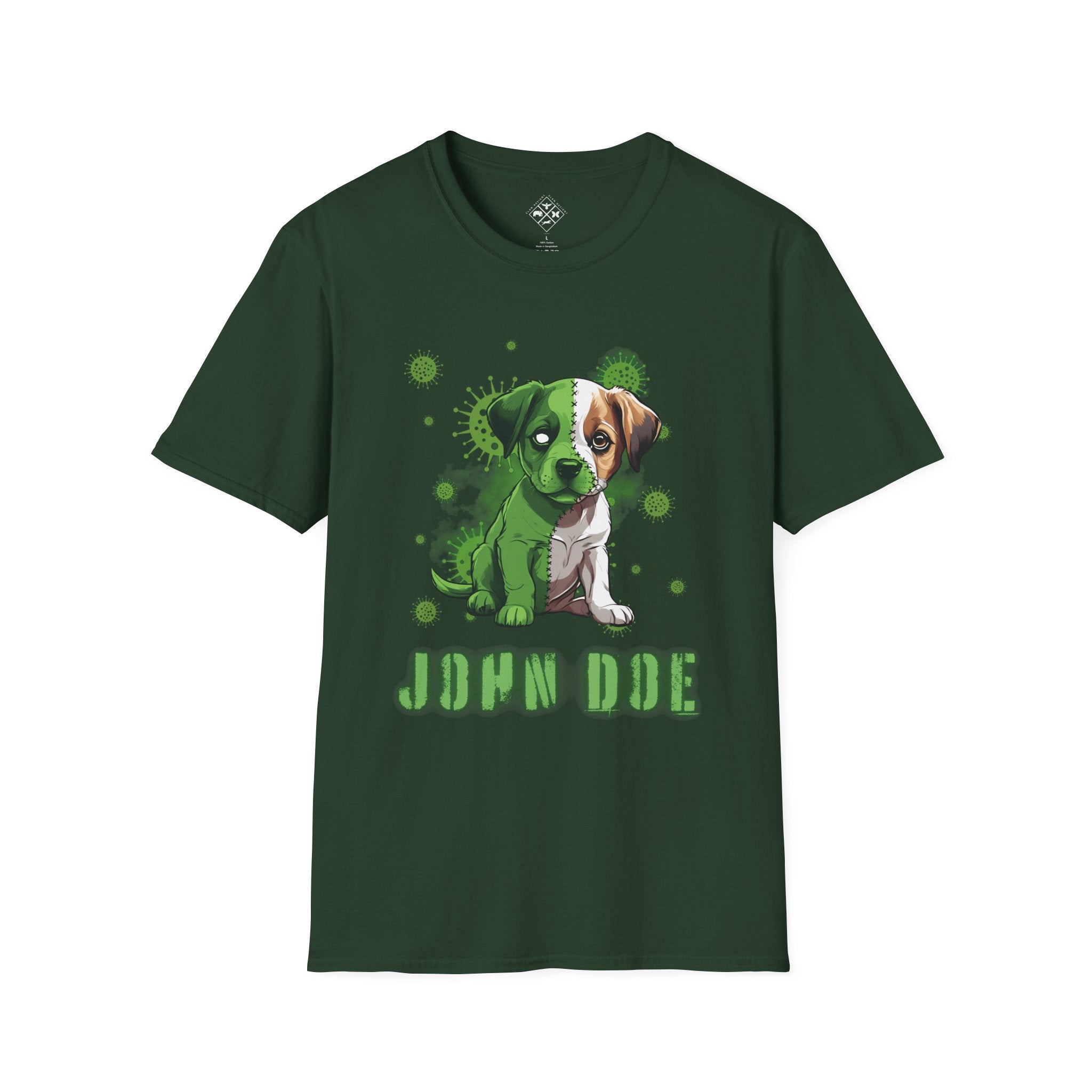 Camiseta personalizada de Cachorro Zombi