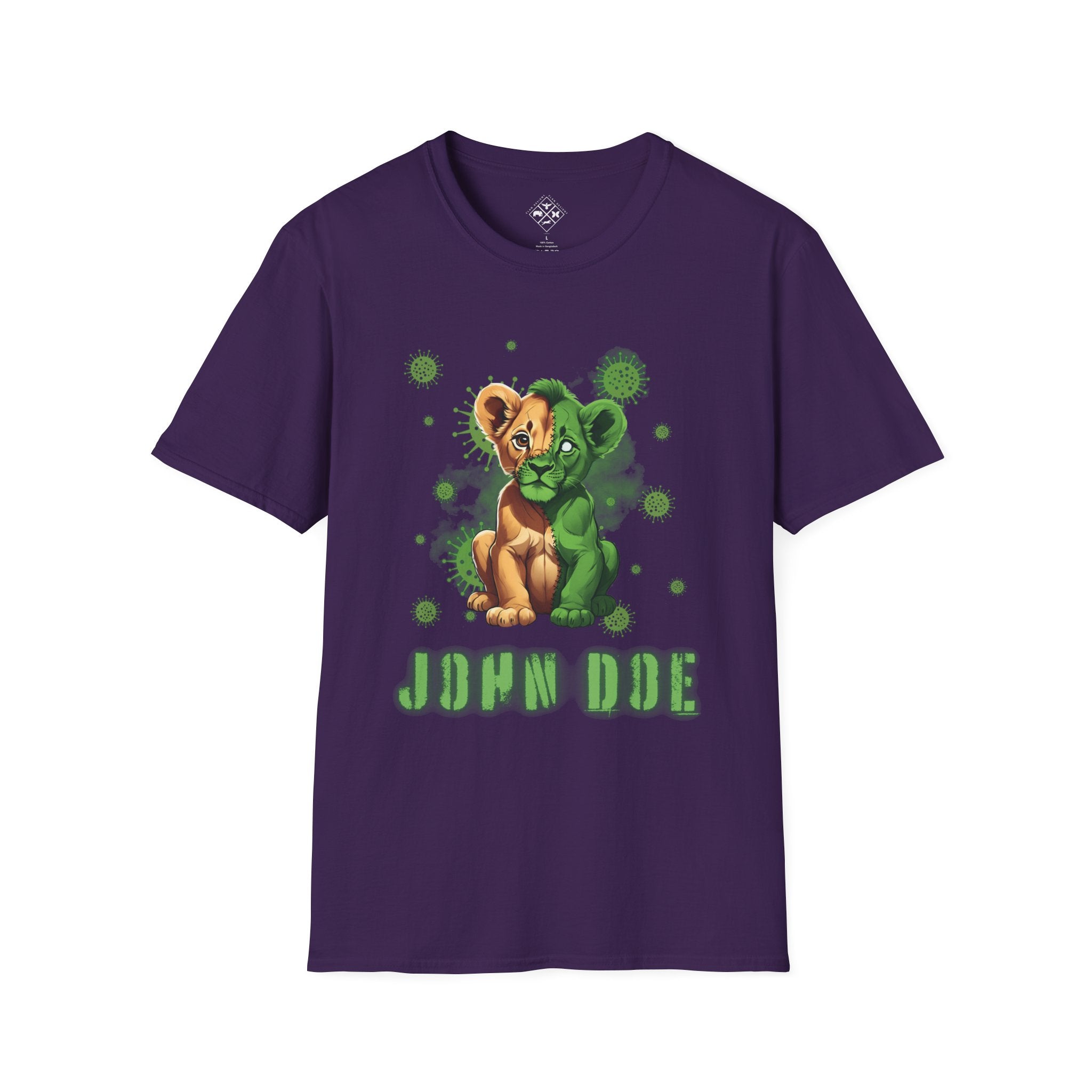 Camiseta Personalizada de Bebé León Zombi