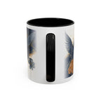 Floral Accent Coffee Mug 11oz