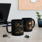 Petty Queen Mug BW 11oz