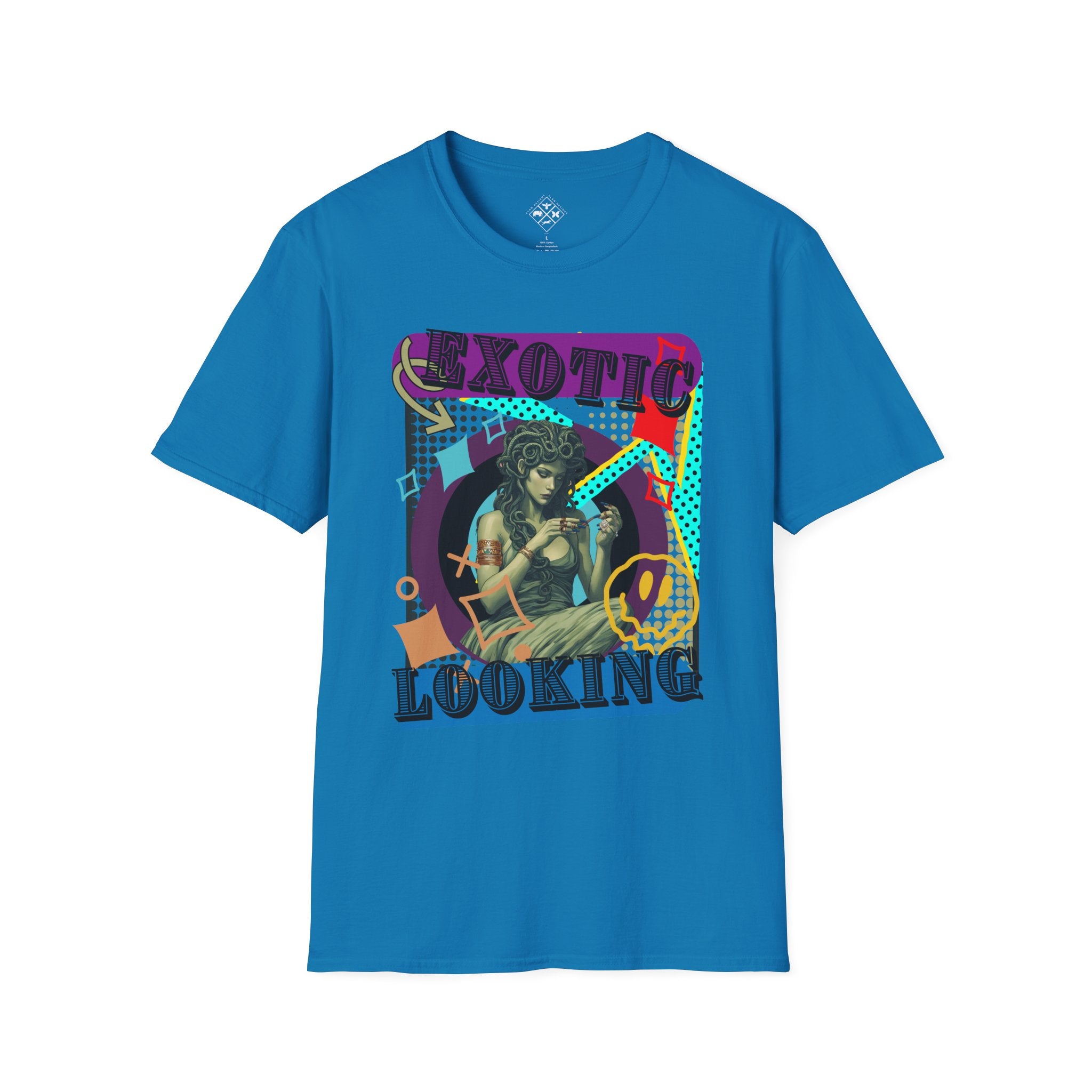Camiseta suave de Medusa haciéndose las uñas