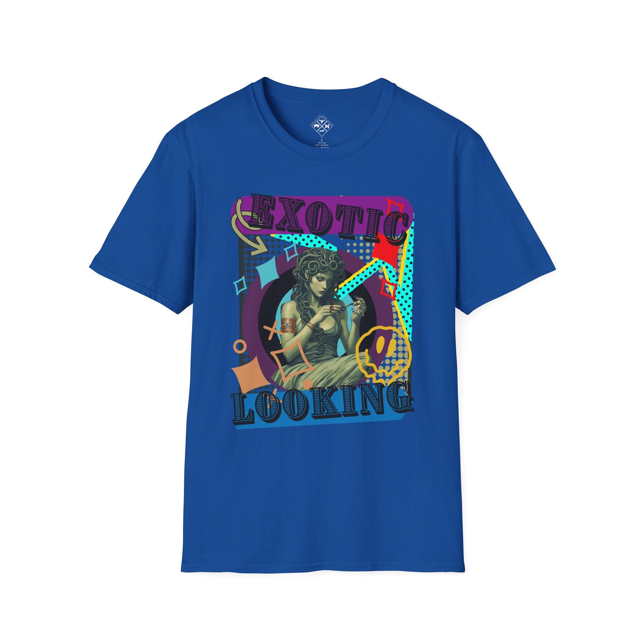 Camiseta suave de Medusa haciéndose las uñas