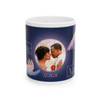 Wedding Picture Personalized Ceramic Mug 11oz