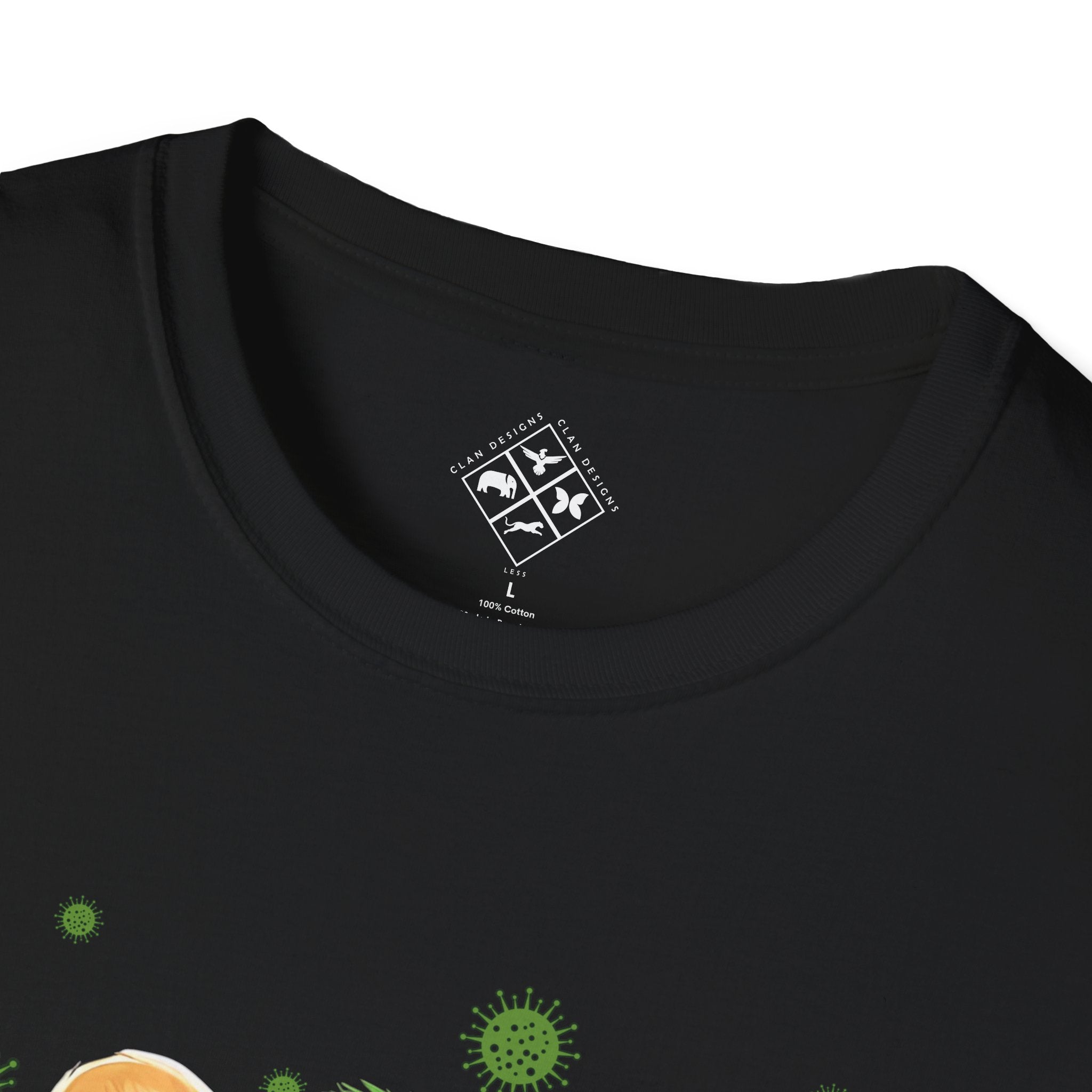 Camiseta de bebé león zombi
