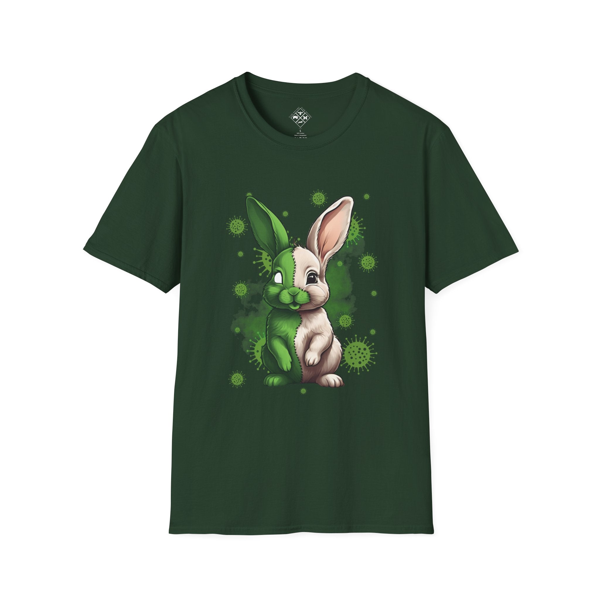 Camiseta de zombi conejito