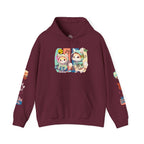 Skateboard Kittens Hooded Sweatshirt