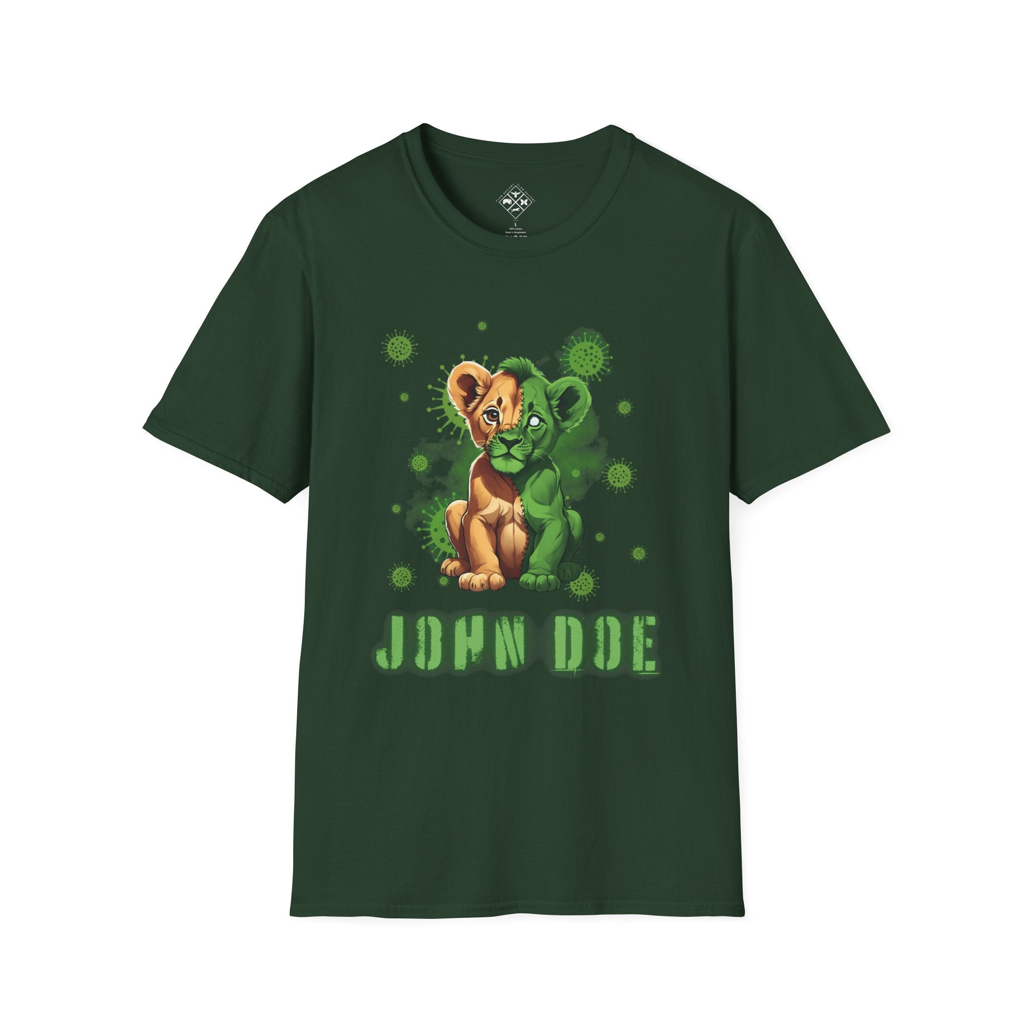 Camiseta Personalizada de Bebé León Zombi