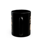 Dragon-Themed Black Mug 11oz