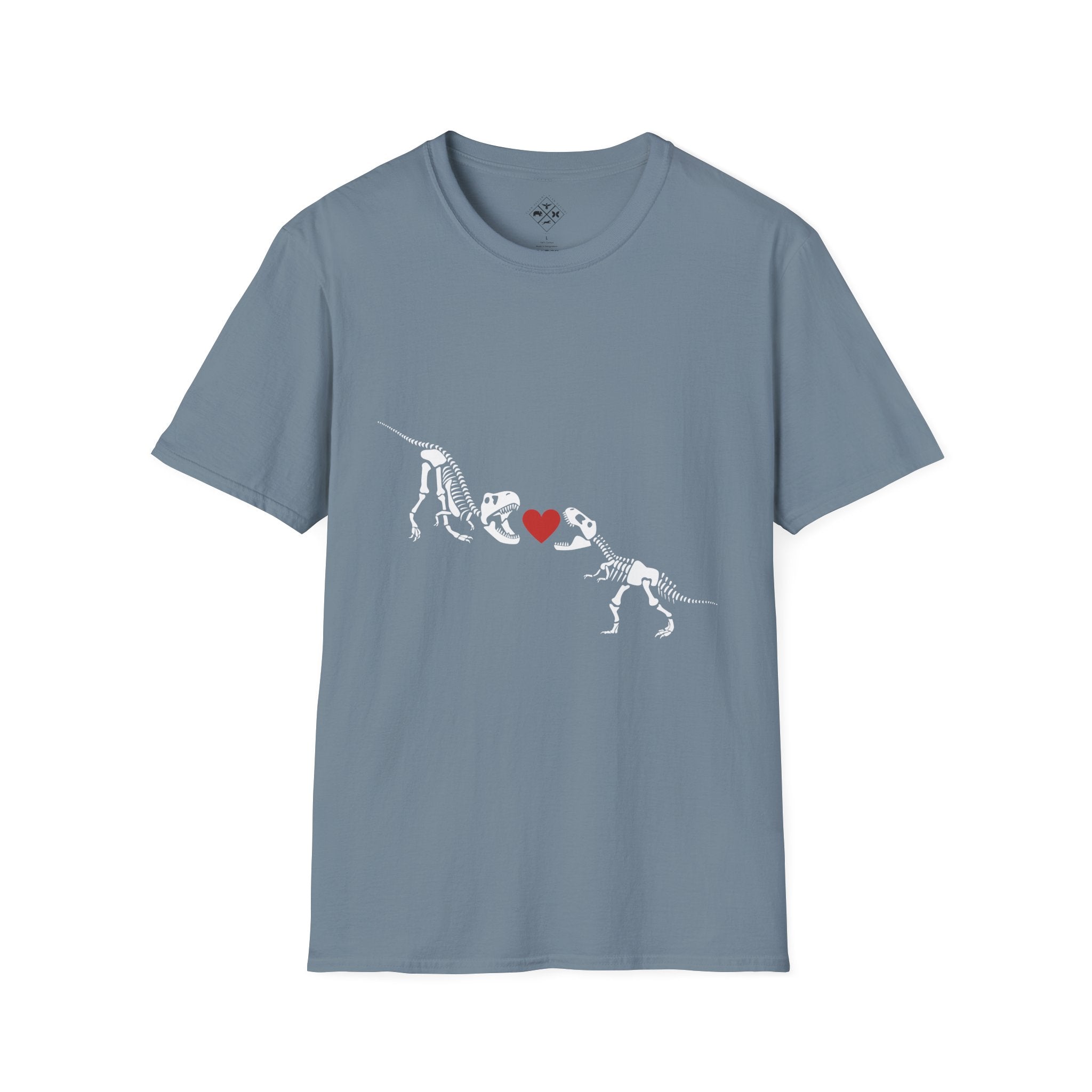 Camiseta Unisex Softstyle Amor de Dinosaurio