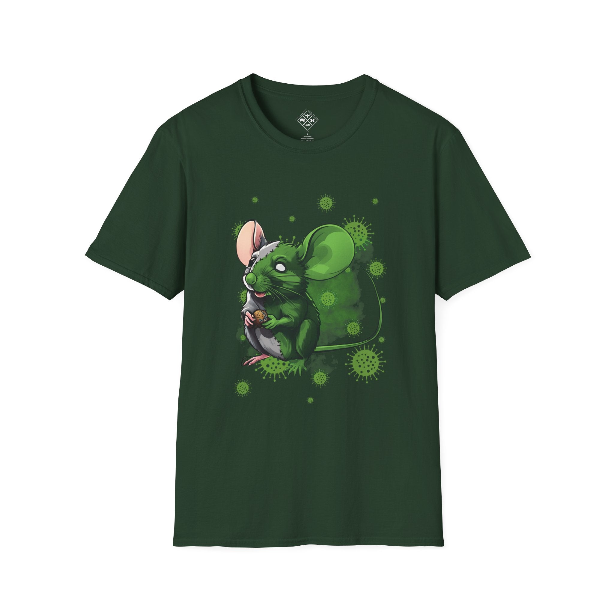Camiseta de ratón zombi