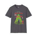 Alien Chasing Man T-shirt
