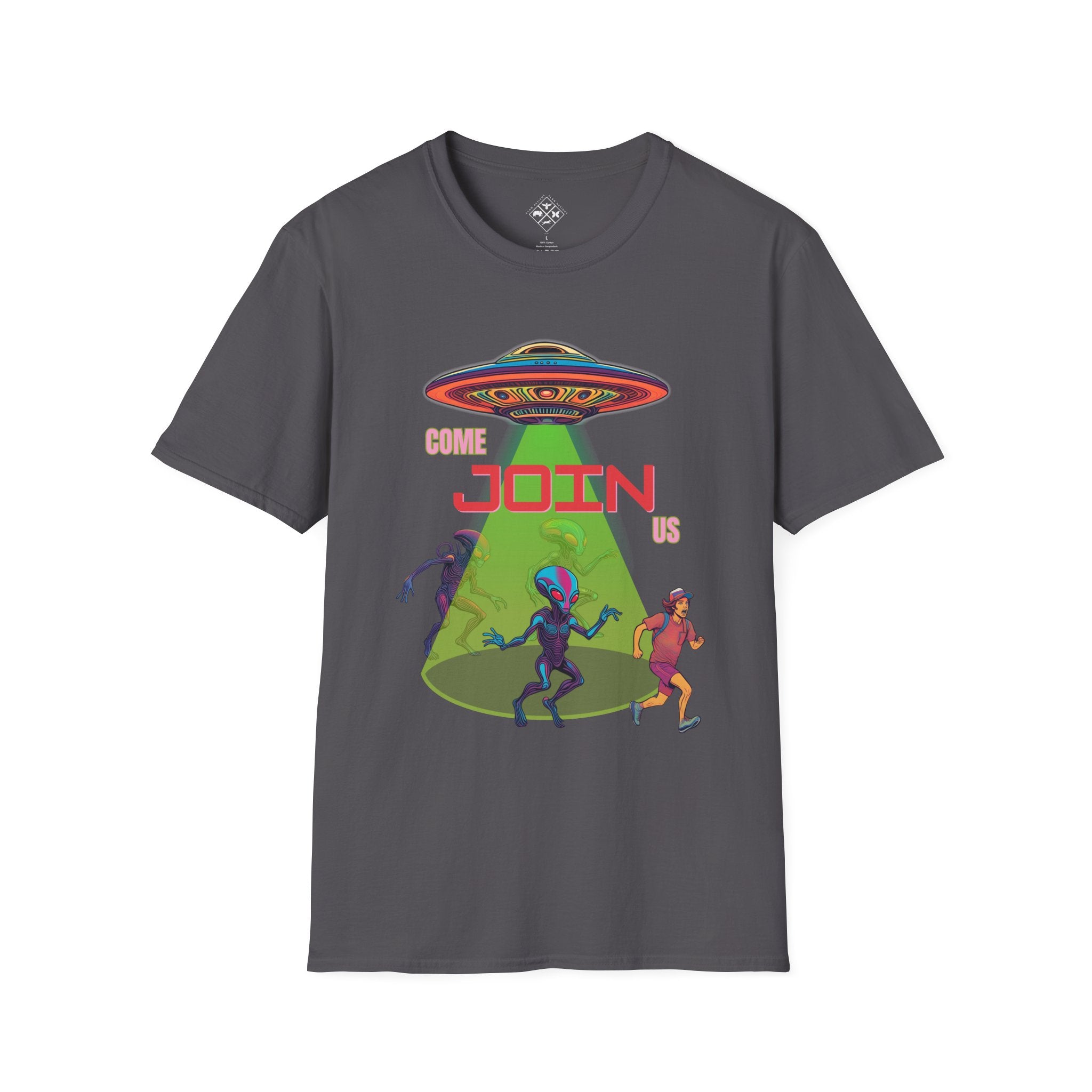 Camiseta Hombre Persiguiendo Alien