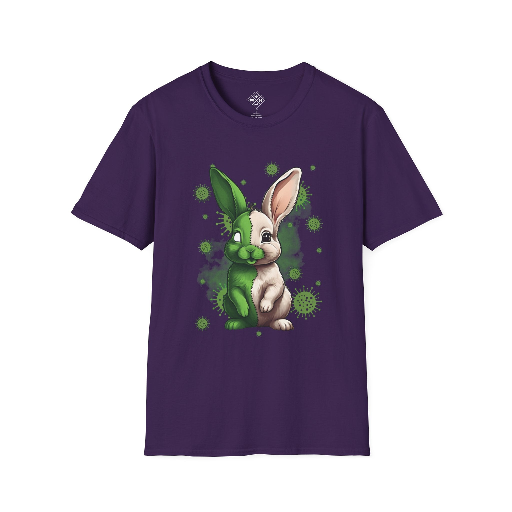 Camiseta de zombi conejito