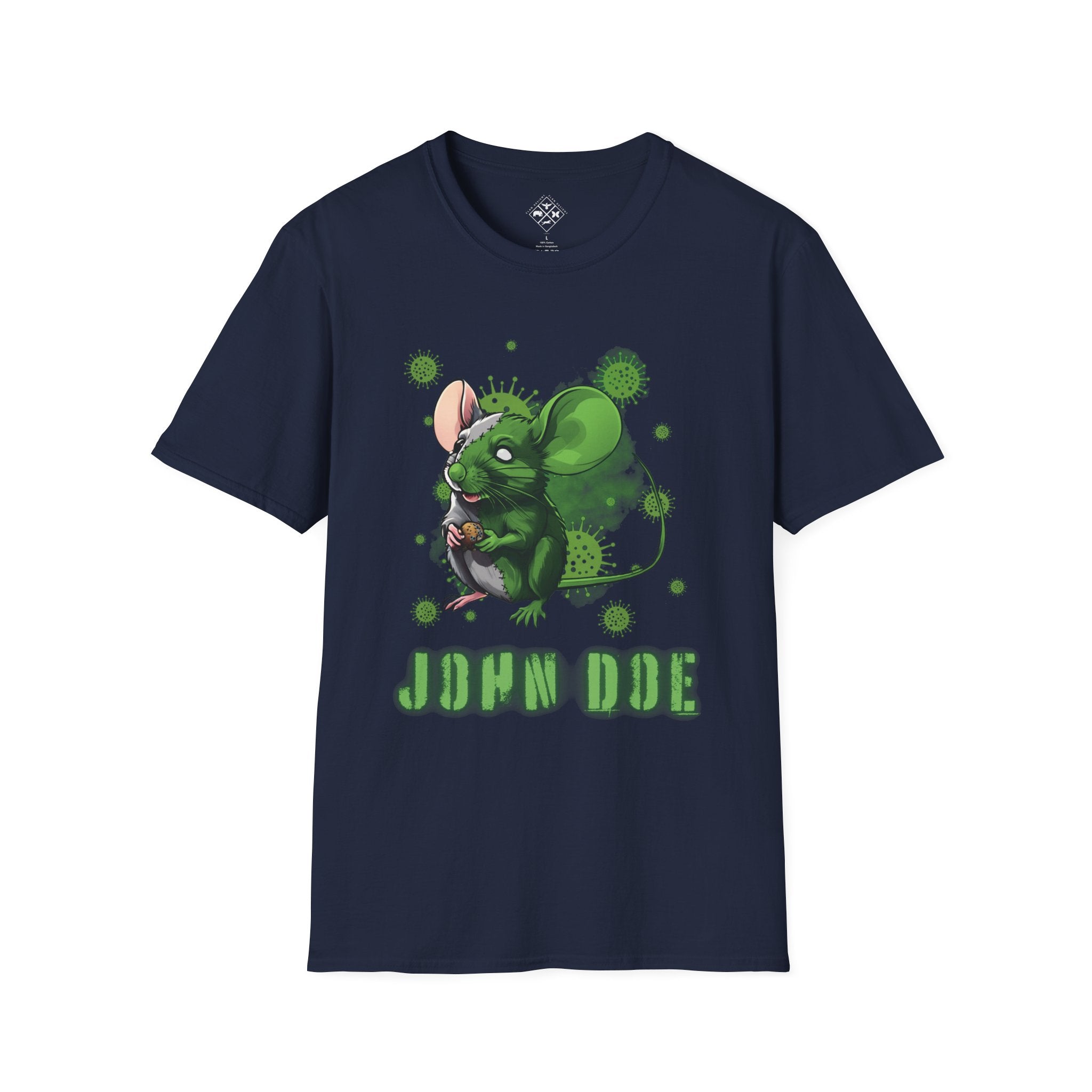 Camiseta personalizada de ratón bebé zombi