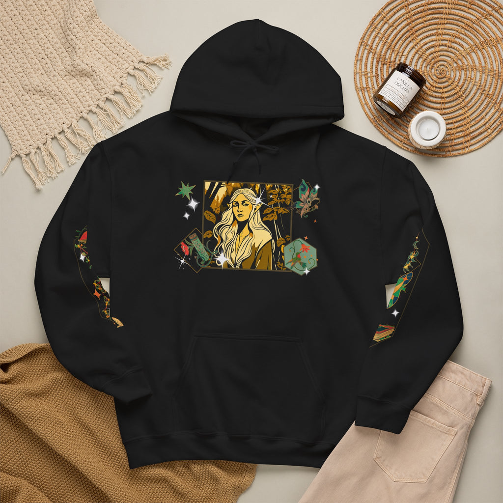 Elf Girl Mythical Elements Hoodie