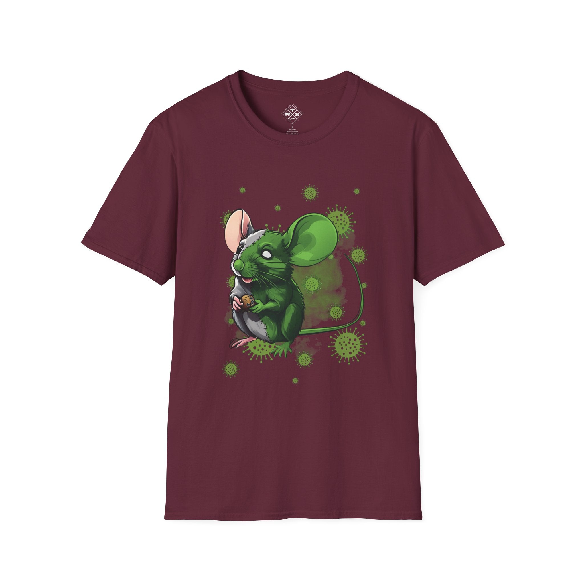 Camiseta de ratón zombi