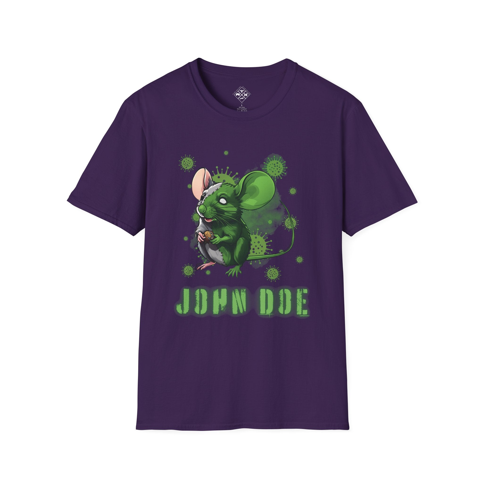 Camiseta personalizada de ratón bebé zombi