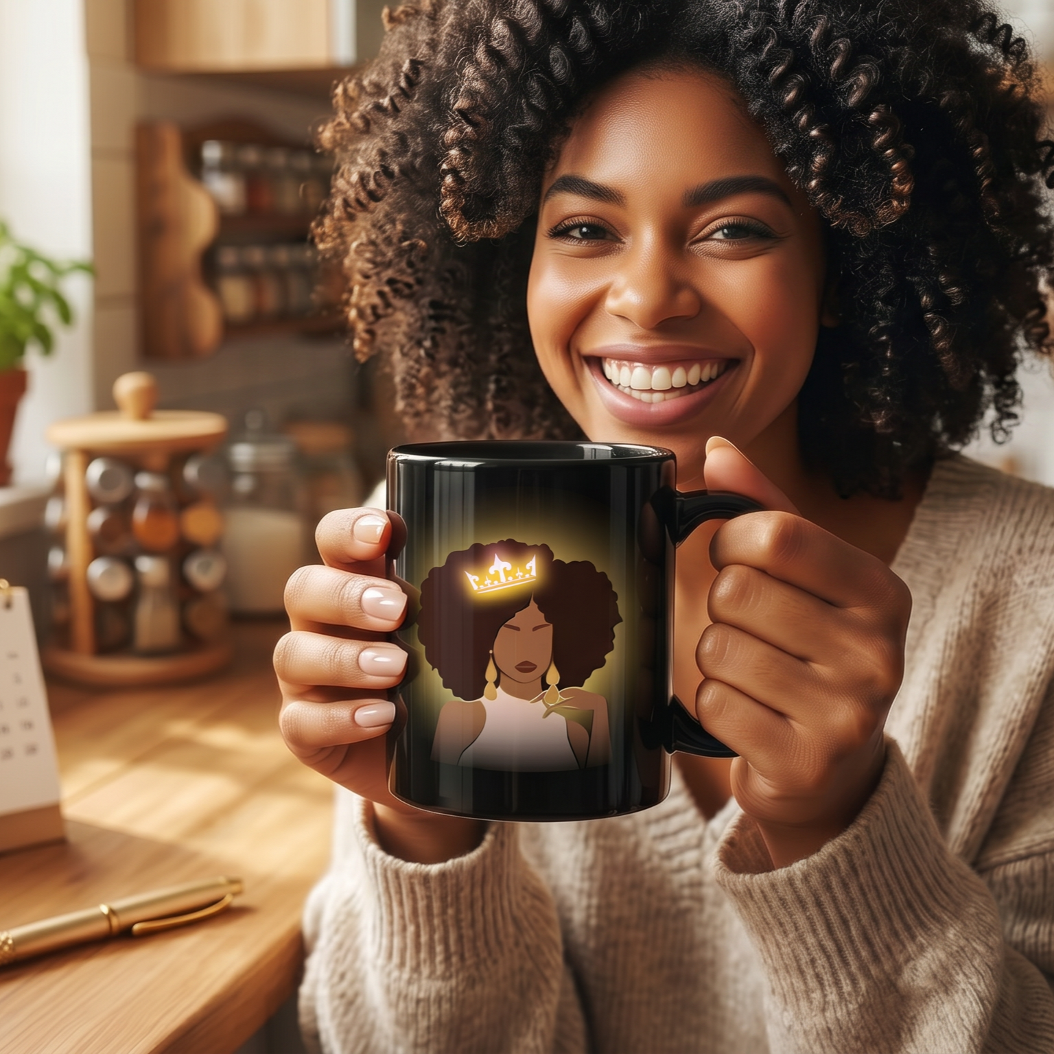 Taza Reina Petty BN 11oz