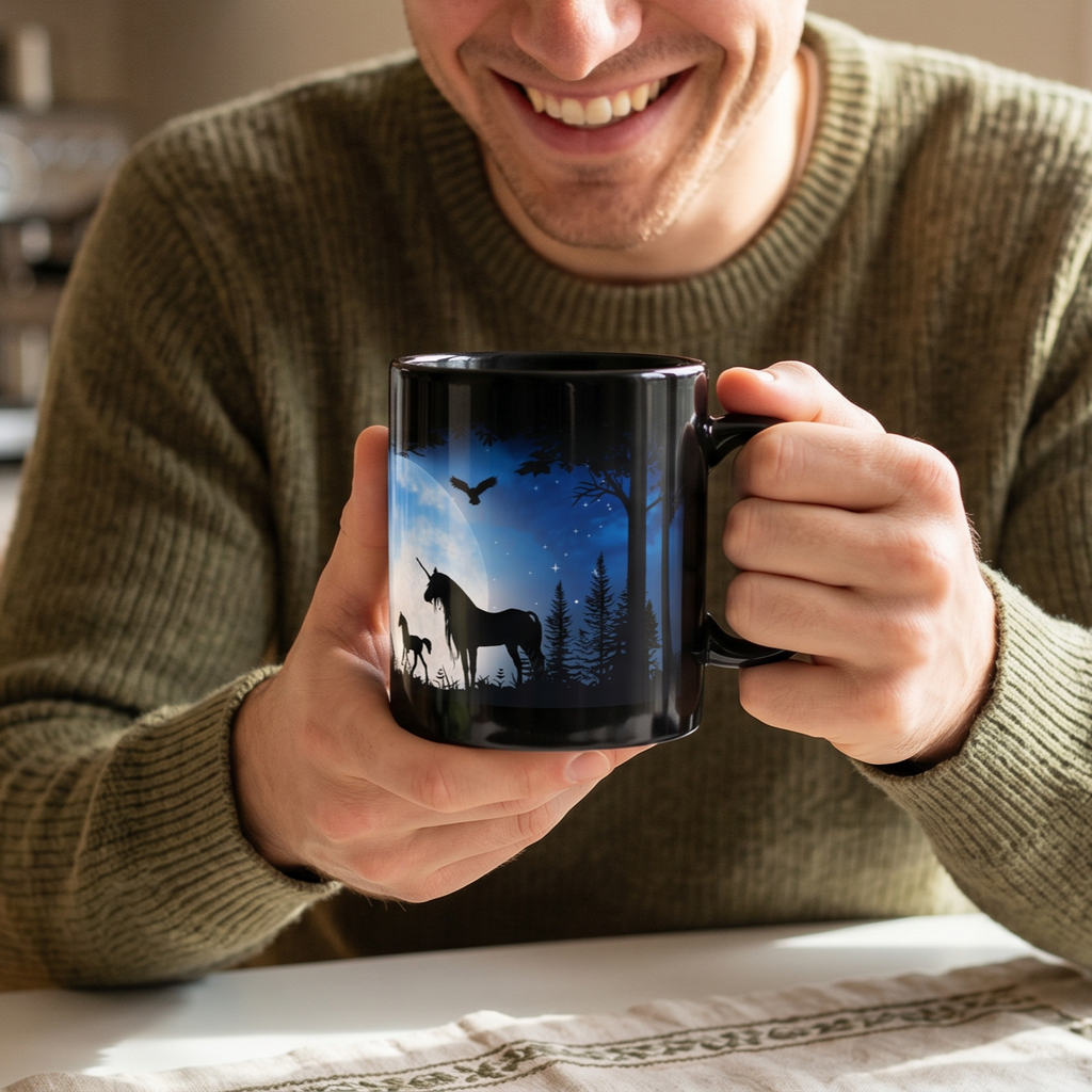Magical Unicorn Themed Mug for Dreamy Souls 11oz