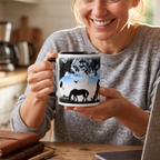 Magical Unicorn Accent Coffee Mug 11oz