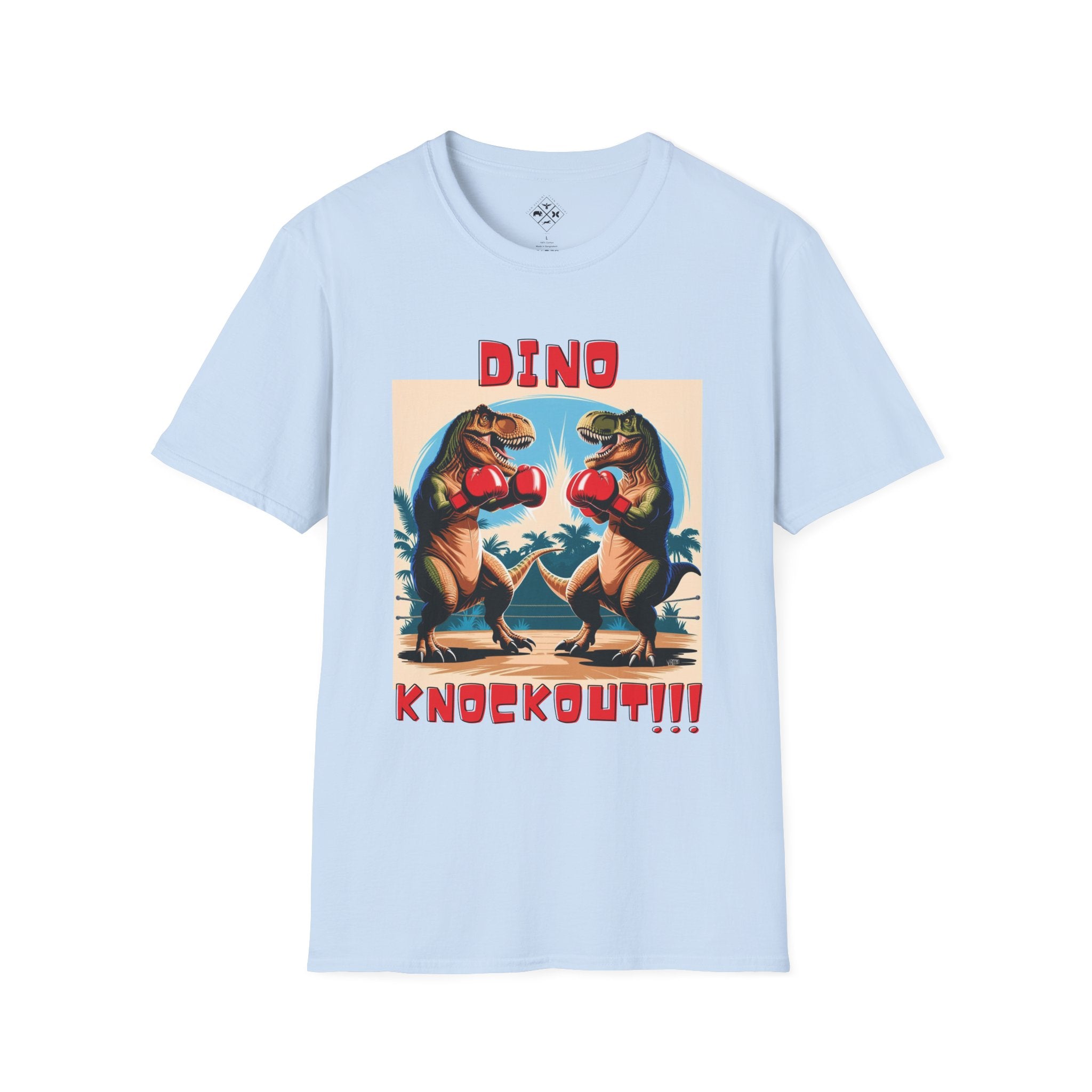DINO KNOCKOUT!!! Camiseta Softstyle Unisex