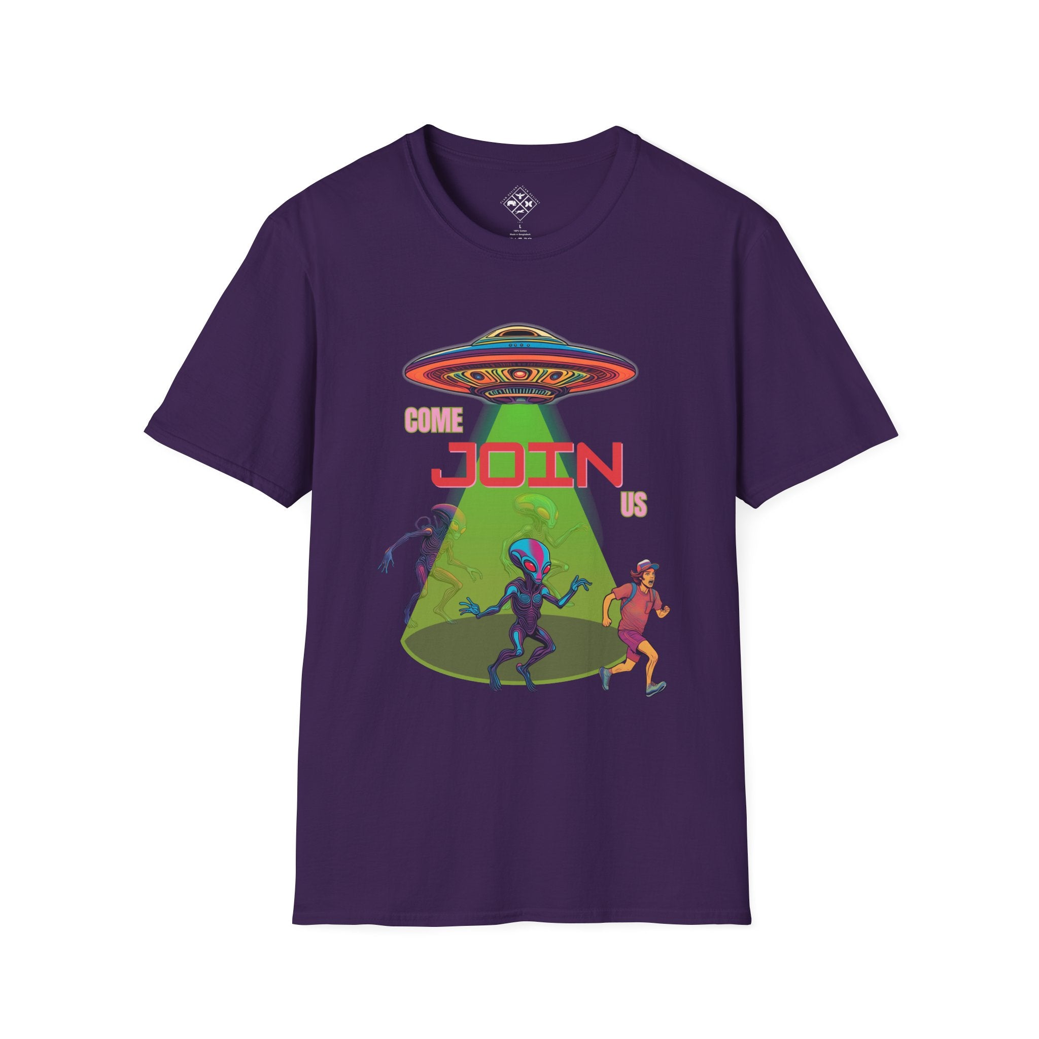 Camiseta Hombre Persiguiendo Alien