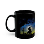 Fantasy Dragon Mug - 11oz Black Coffee Cups