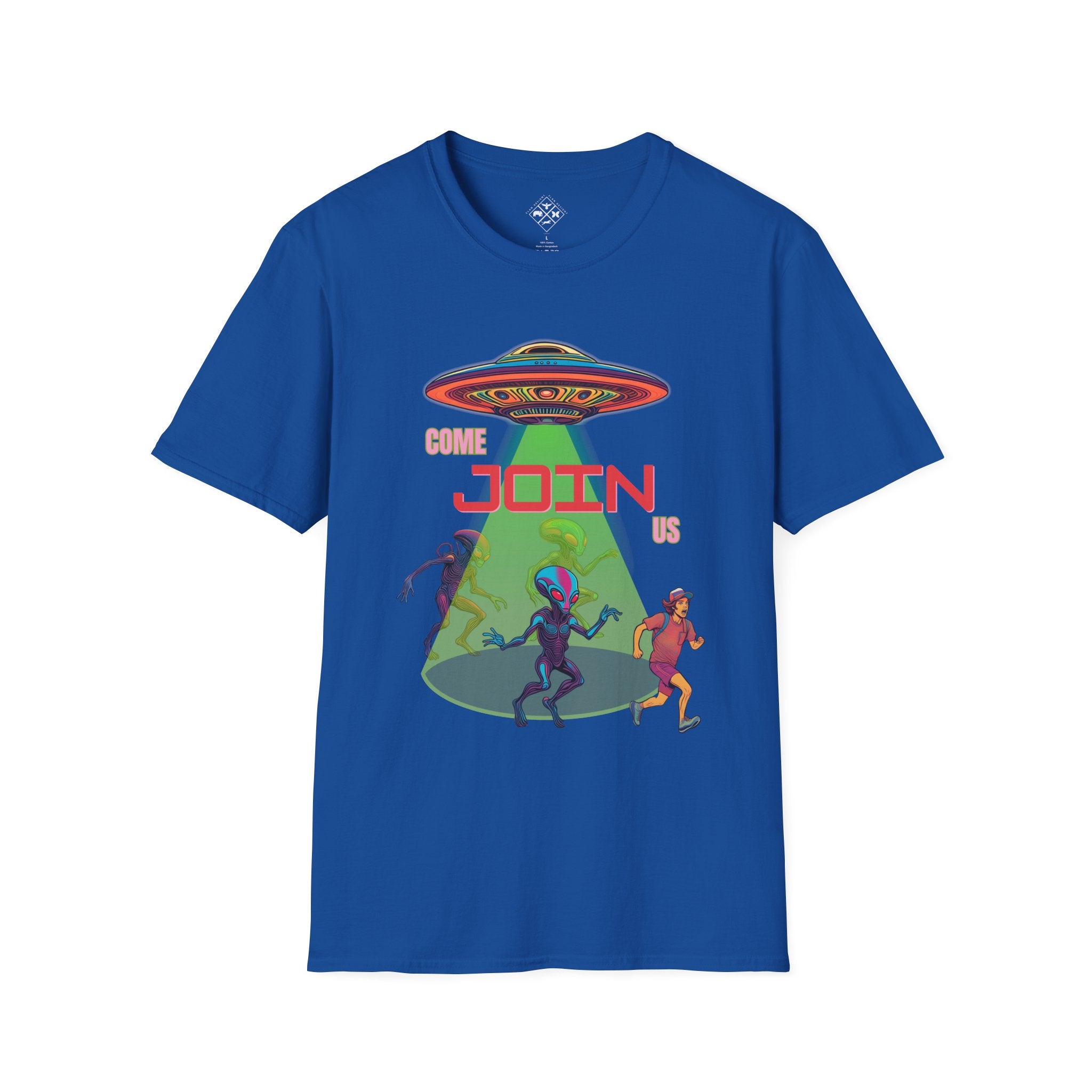 Camiseta Hombre Persiguiendo Alien