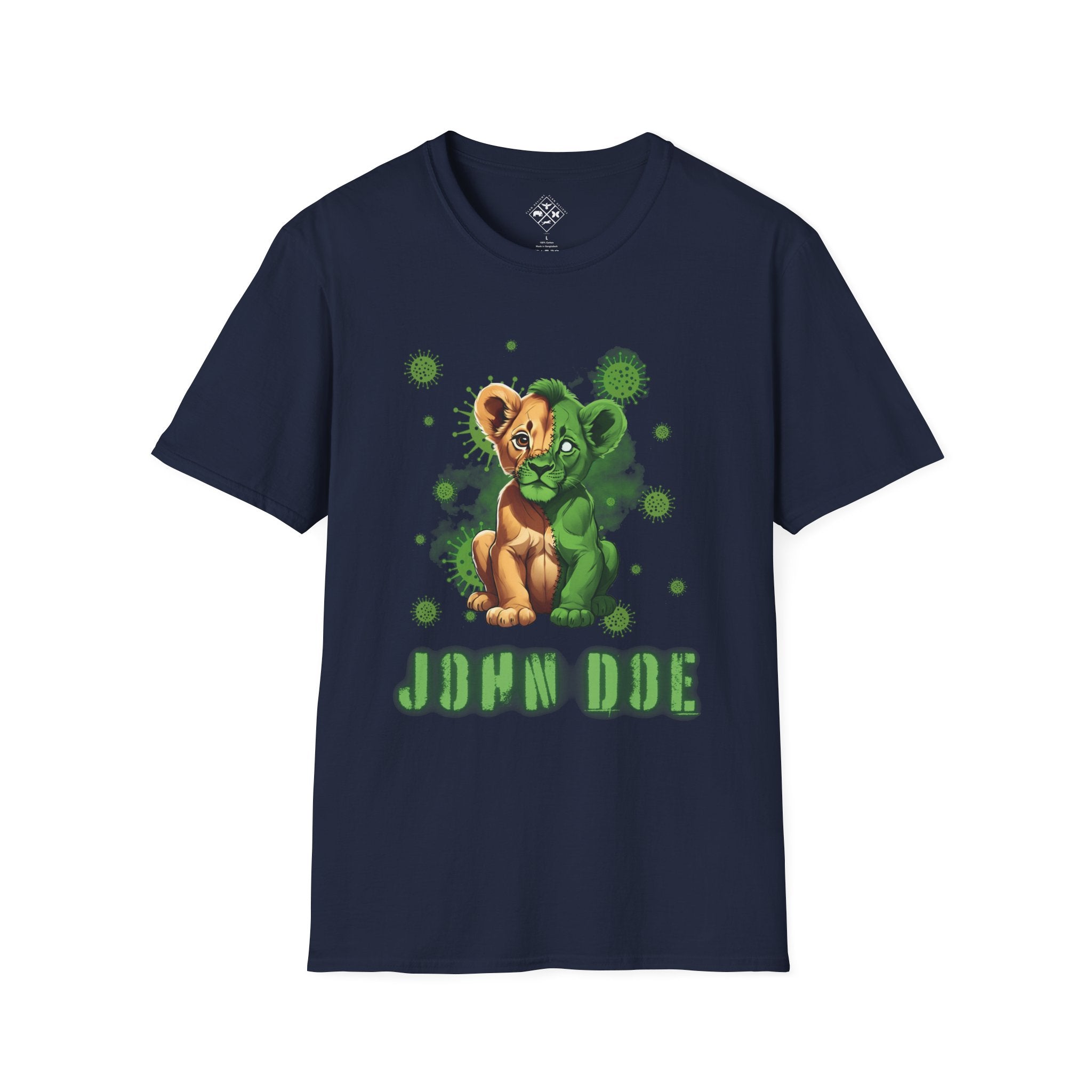 Camiseta Personalizada de Bebé León Zombi