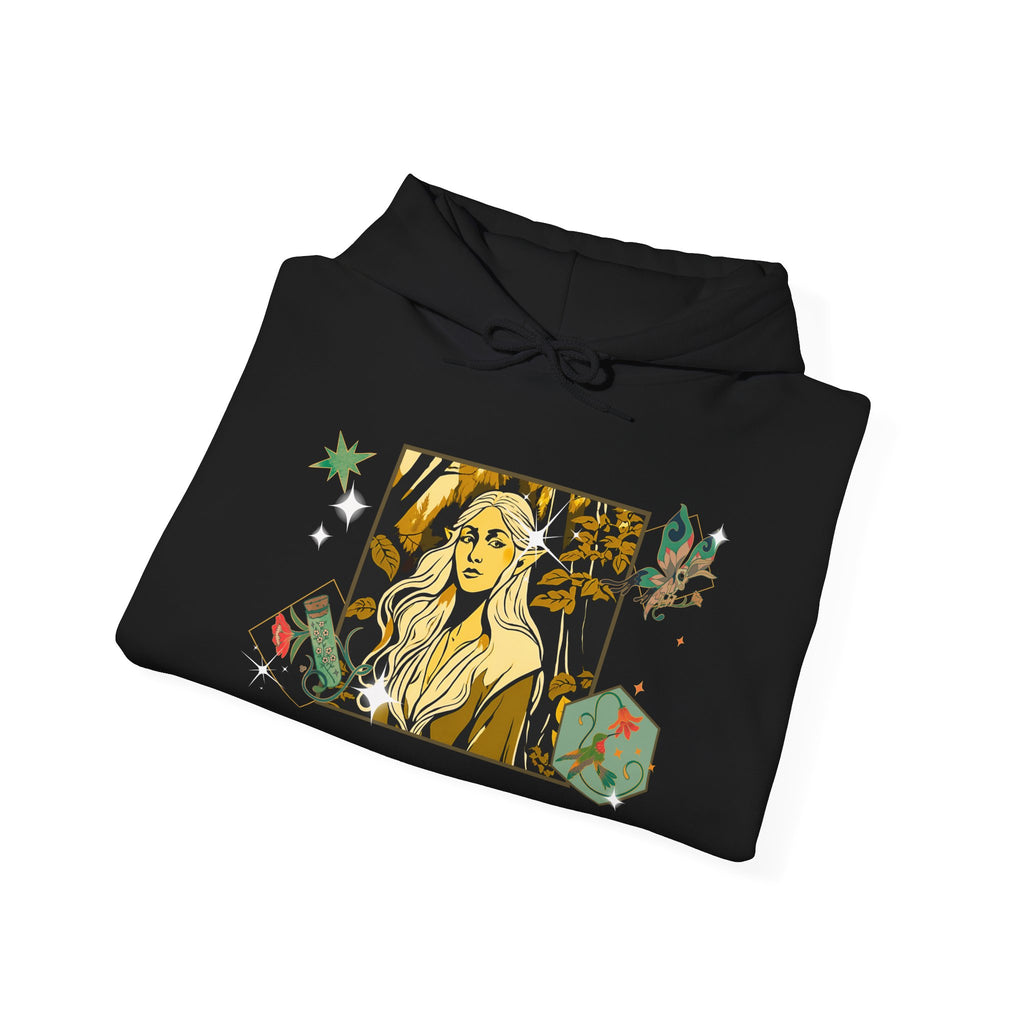Elf Girl Mythical Elements Hoodie