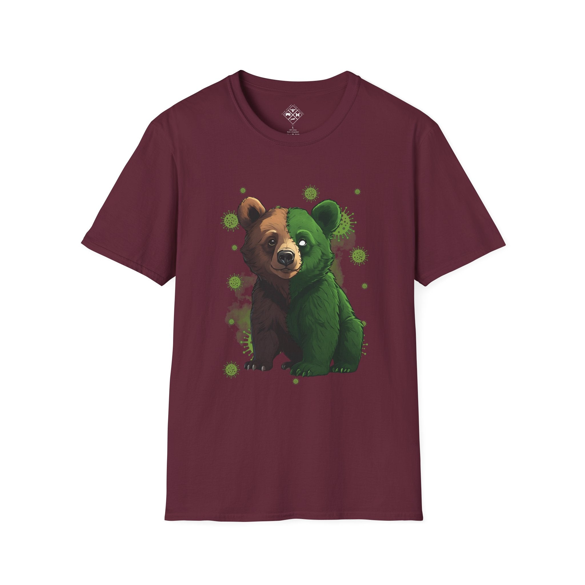 Camiseta de Oso Zombi