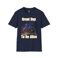 Dinosaur Sunrise Coffee T-Shirt