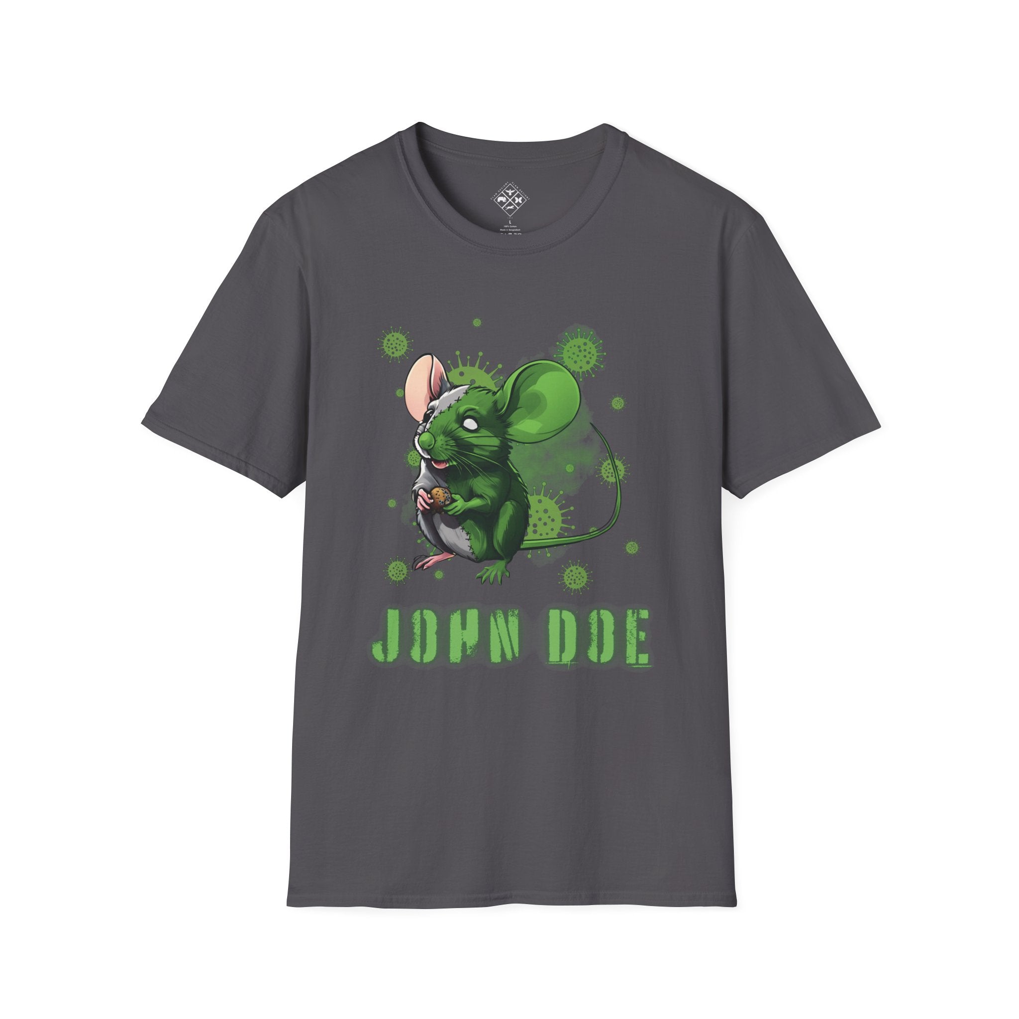 Camiseta personalizada de ratón bebé zombi