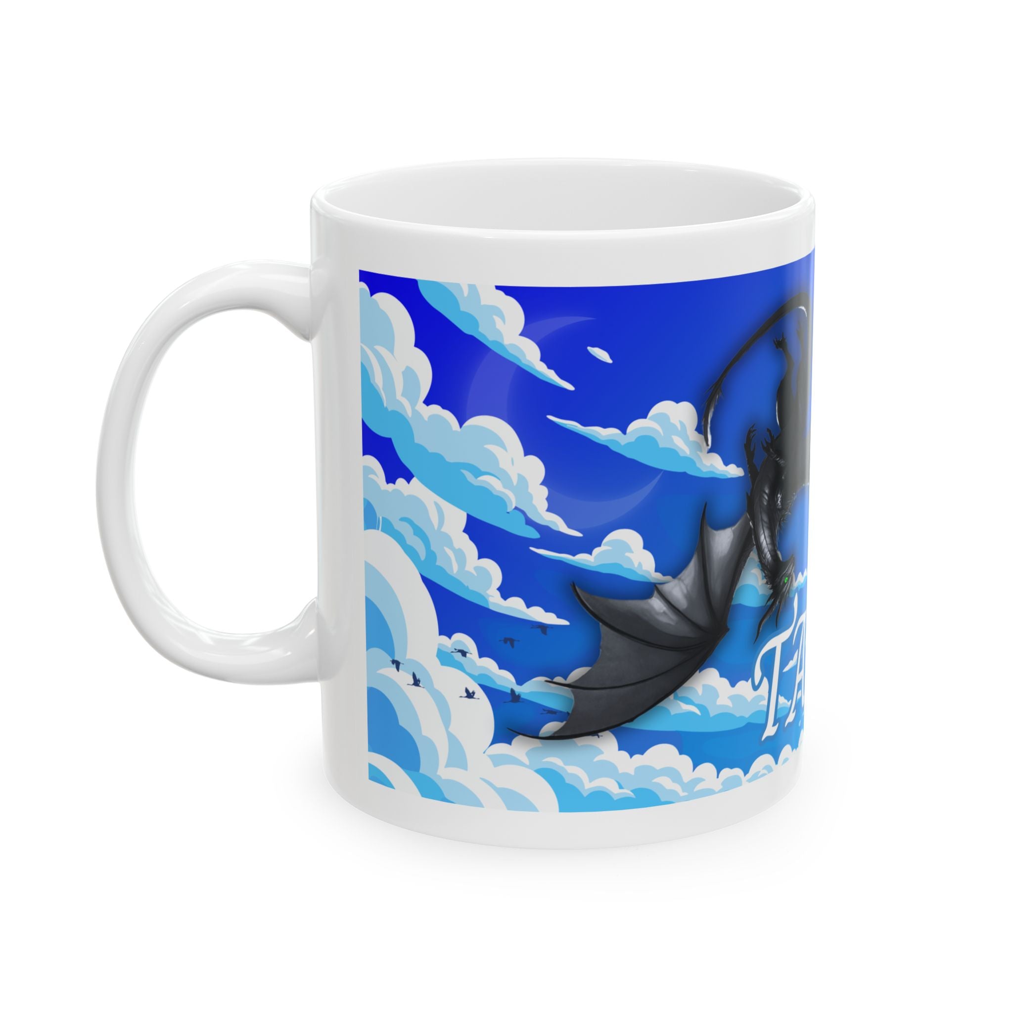 Taza de Dragón Elevado Personalizada de 11 oz