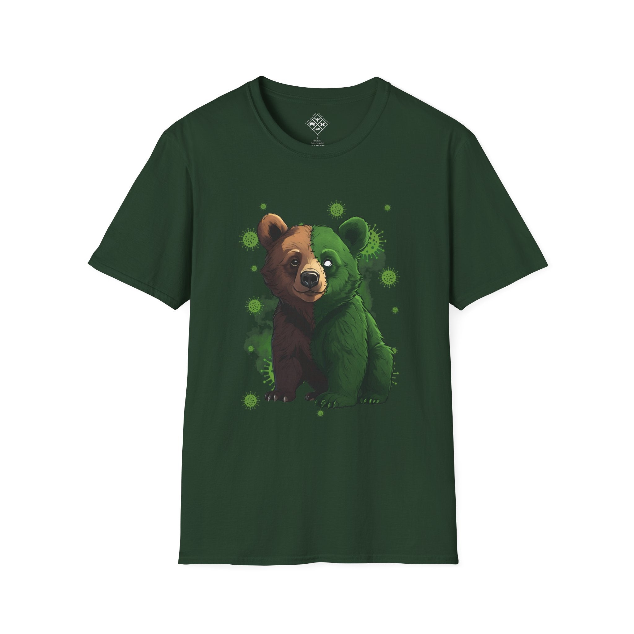 Camiseta de Oso Zombi
