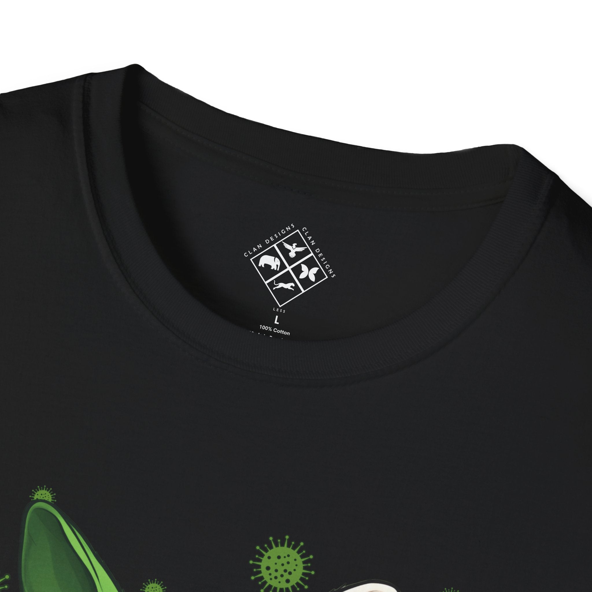 Camiseta de zombi conejito