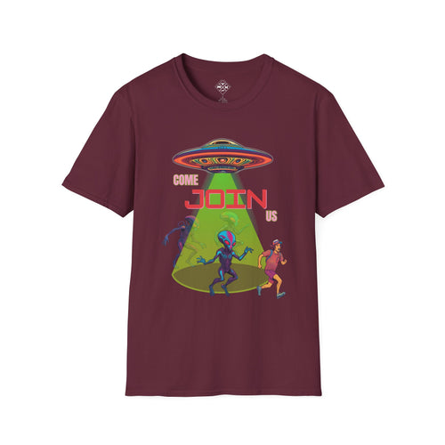 Camiseta Hombre Persiguiendo Alien