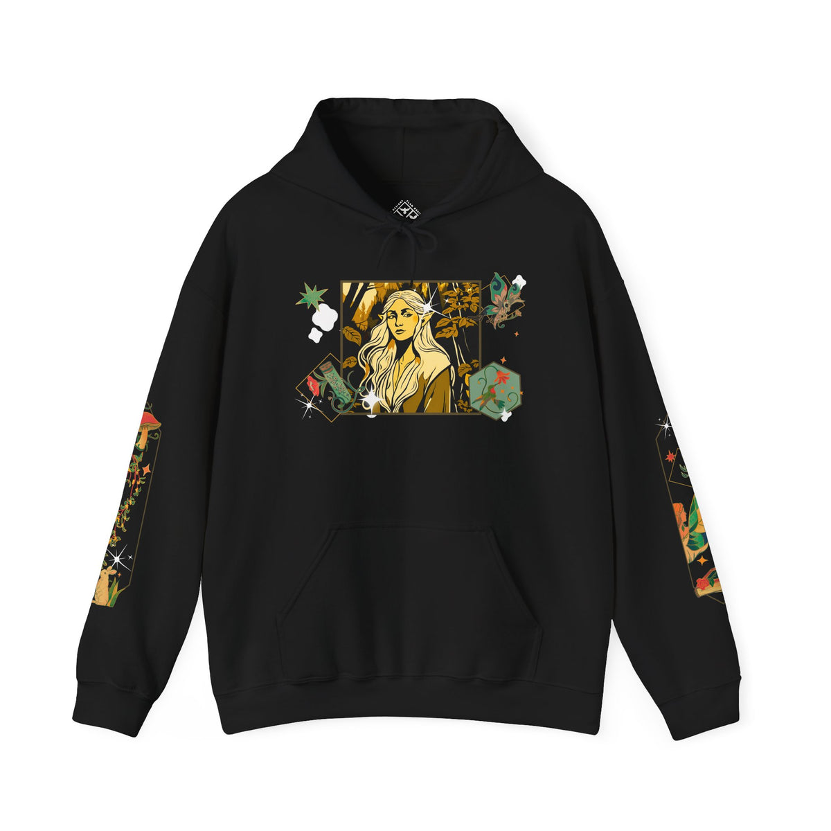 Elf Girl Mythical Elements Hoodie