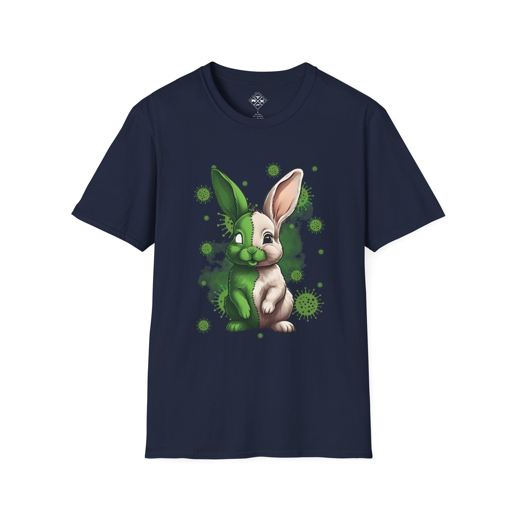 Camiseta de zombi conejito