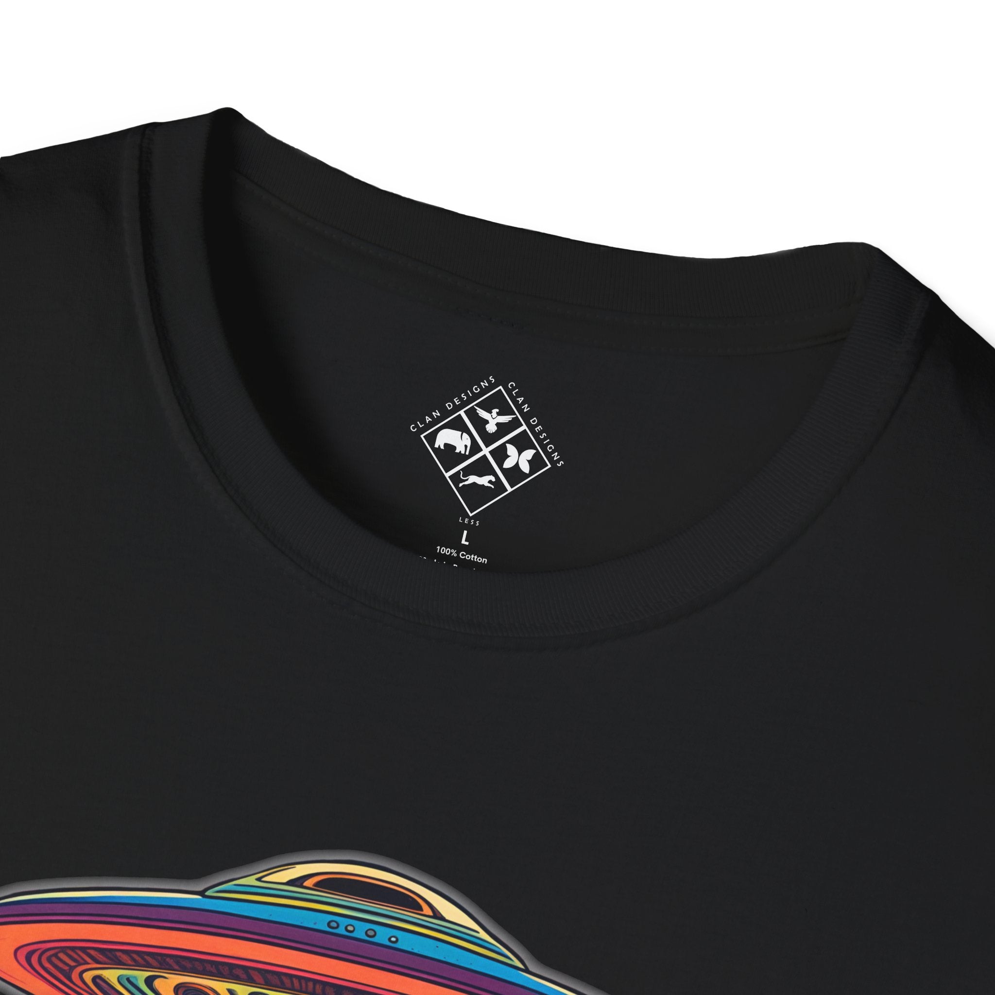 Camiseta Hombre Persiguiendo Alien
