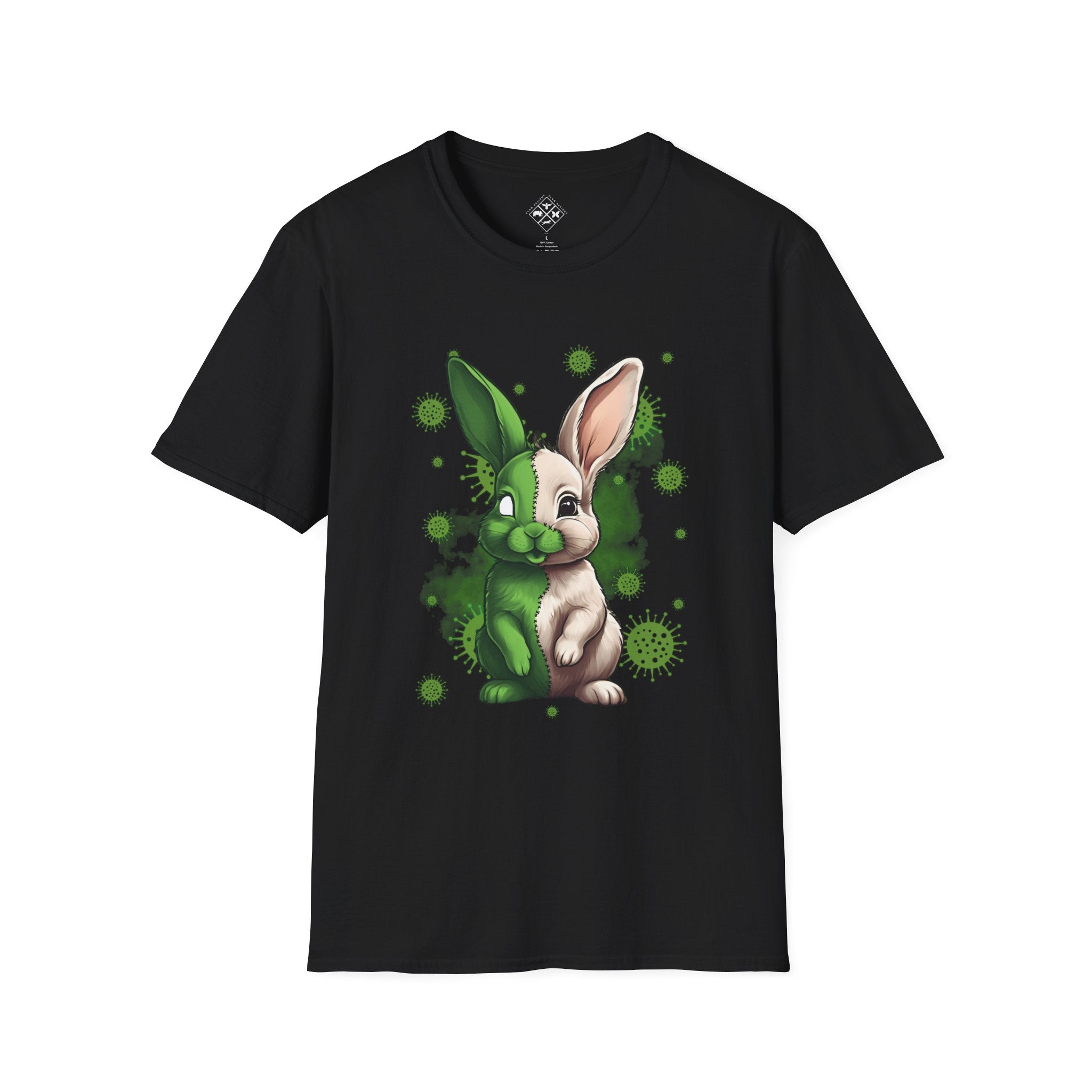 Camiseta de zombi conejito