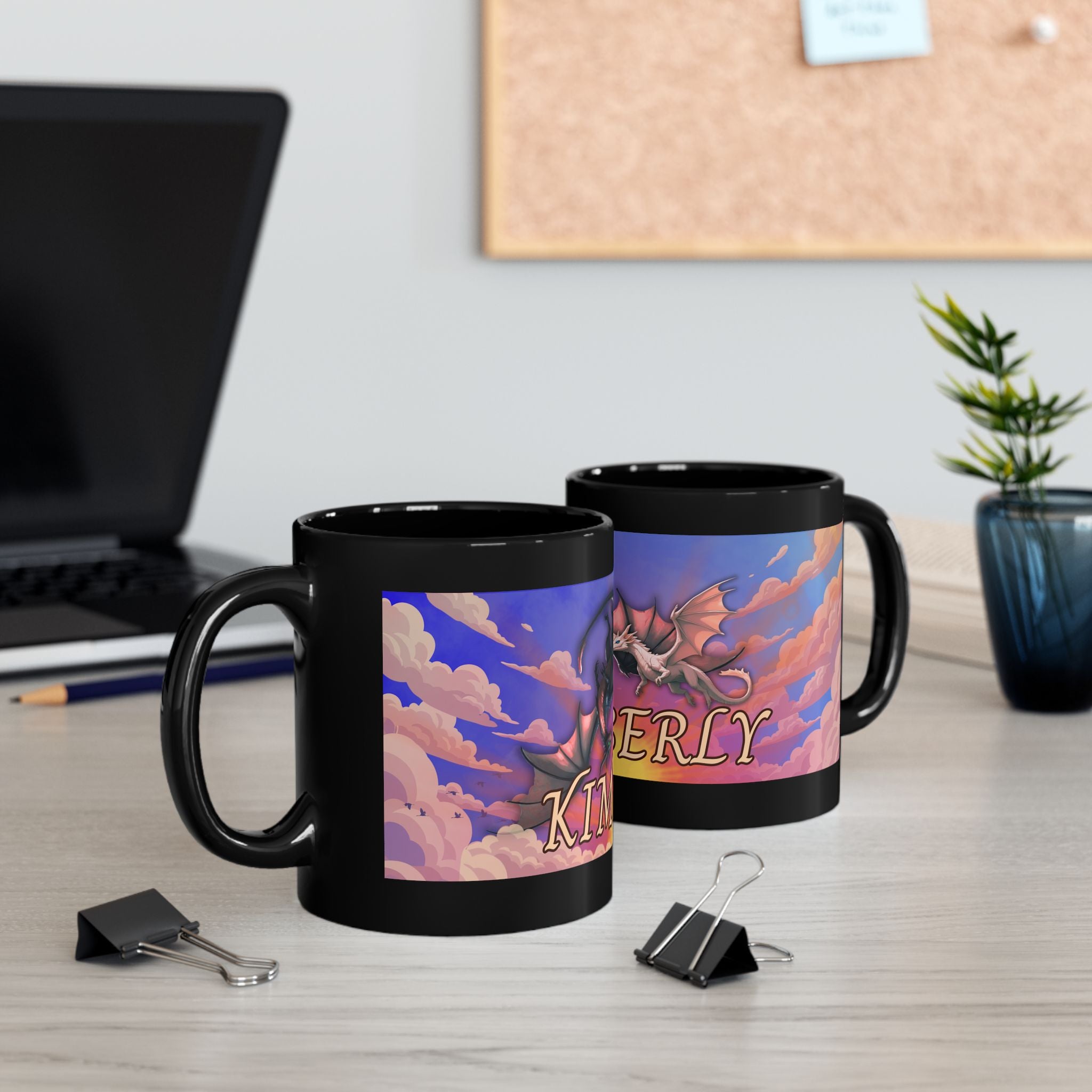 Taza Nombre Dragón Volador 325ml