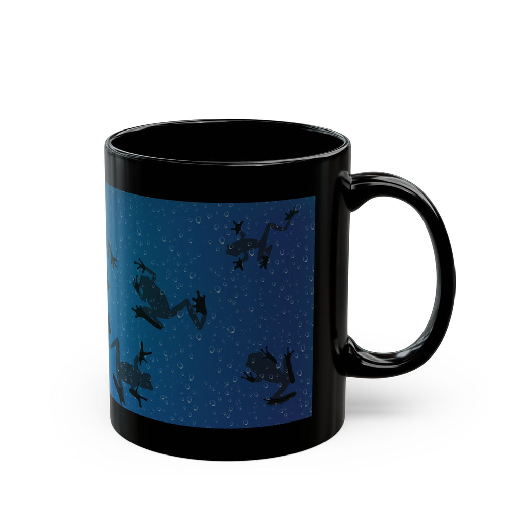 Frog Mug, Cute Amphibian Coffee Cup 11oz
